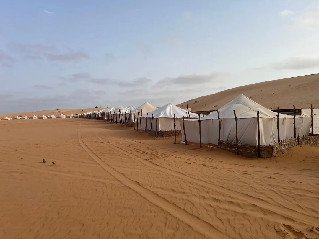 Le campement du désert de Lompoul