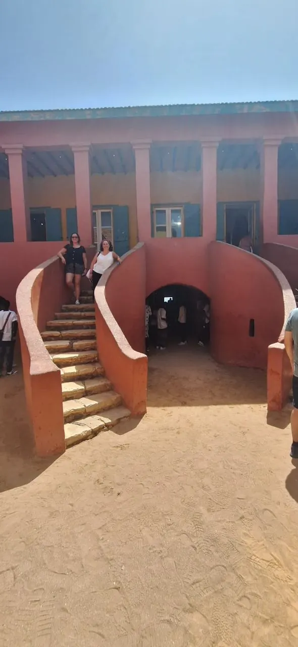 Corridor of the House of Slaves in Gorée